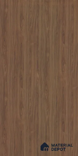 14662 FT RH Titter Walnut 8 ft x 4 ft Feather Touch Woodgrain Matte Finish Decorative Laminate - 1 mm | Matching Rehau Edgeband Code 401P | Suitable for TV Unit, Wardrobe, Kitchen Cabinets