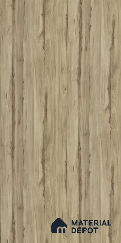 Wooden Look 14672 WV RH Cleeve Baltic Elm 8 ft x 4 ft Wave Finish Decorative Laminate - 1 mm | Suitable for TV Unit, Wardrobe, Kitchen Cabinets