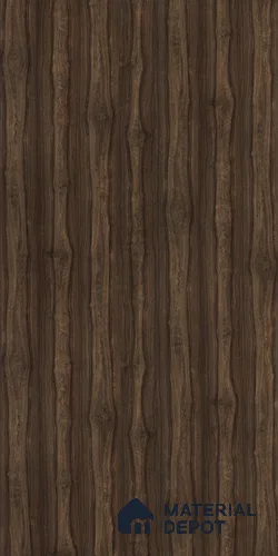 Wooden Look 14690 RH Alhamara Wood 8 ft x 4 ft Walnut Suede Finish Decorative Laminate - 1 mm | Matching Rehau Edgeband Code 369P | Suitable for TV Unit, Wardrobe, Kitchen Cabinets