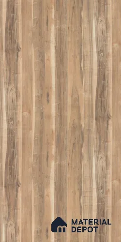 Wooden Look 14937 HGL RH Warmy Smoked Maple 8 ft x 4 ft Smoked Maple High Gloss Finish Decorative Laminate - 1 mm | Matching Rehau Edgeband Code 294P | Suitable for TV Unit, Wardrobe, Kitchen Cabinets