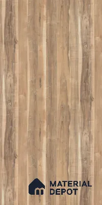 Wooden Look 14937 RH Warmy Smoked Maple 8 ft x 4 ft Smoked Maple Suede Finish Decorative Laminate - 1 mm | Matching Rehau Edgeband Code 294P | Suitable for TV Unit, Wardrobe, Kitchen Cabinets