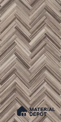 Patterned Look 15115 PT RH Zebric Herringbone 8 ft x 4 ft Herringbone Finish Decorative Laminate - 1 mm | Suitable for Bedroom, TV Unit, Wardrobe | Matching Rehau Edgeband Code 468P