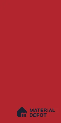 21065 MR+ Cardinal 8 ft x 4 ft Solid MR+ Tuff Gloss Finish Decorative Laminate - 1 mm | Matching Rehau Edgeband Code 75747 | Suitable for Living Room, Kitchen, Office