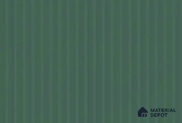 Jolly Green 21103 FLT Jolly 8 ft x 4 ft Fluted Solid Color Finish Decorative Laminate - 1 mm | Suitable for TV Unit, Wardrobe, Kitchen Cabinets