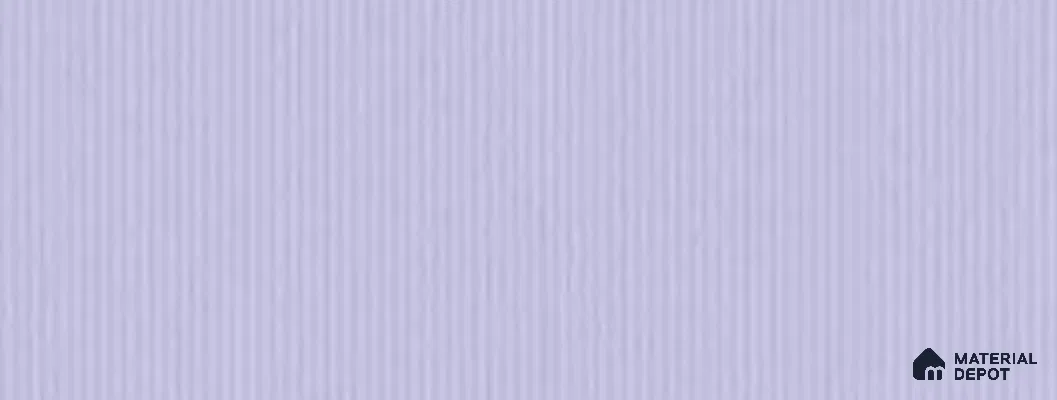 Lavender 21352 VL Luxe Lavender 8 ft x 4 ft Fluted Solid Color Finish Decorative Laminate - 1 mm | Suitable for TV Unit, Wardrobe, Kitchen Cabinets