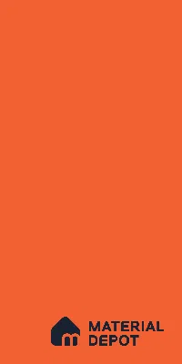 21414 SF Neo Tangerine 8 ft x 4 ft Suede Finish Decorative Laminate - 0.8 mm | Suitable for Living Room, Kitchen, Office