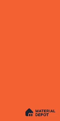 21414 SF Neo Tangerine 8 ft x 4 ft Suede Finish Decorative Laminate - 0.8 mm | Suitable for Living Room, Kitchen, Office