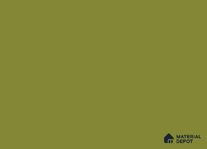 21423 SGL Olive Green 8 ft x 4 ft Glossy Finish Decorative Laminate - 0.8 mm | Suitable for Living Room, Kitchen, Office