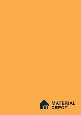 21464 SF Vivid Orange 8 ft x 4 ft Suede Finish Decorative Laminate - 0.8 mm | Suitable for Living Room, Kitchen, Office