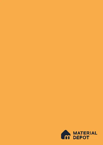 21464 SF Vivid Orange 8 ft x 4 ft Suede Finish Decorative Laminate - 0.8 mm | Suitable for Living Room, Kitchen, Office