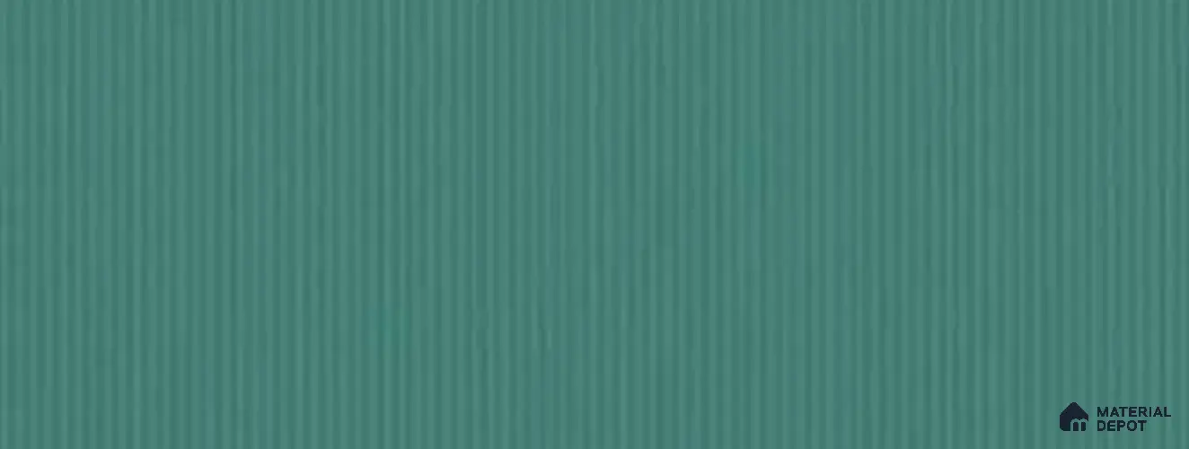 Tropical Teal 22062 VL Tropical Blue 8 ft x 4 ft Fluted Solid Color Finish Decorative Laminate - 1 mm | Suitable for TV Unit, Wardrobe, Kitchen Cabinets