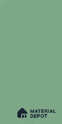 22153 MR+ Saga Green 8 ft x 4 ft Solid MR+ Tuff Gloss Finish Decorative Laminate - 1 mm | Suitable for Living Room, Kitchen, Office