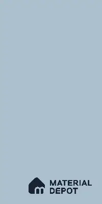 22212 MR+ Toned Blue 8 ft x 4 ft Solid MR+ Tuff Gloss Finish Decorative Laminate - 1 mm | Suitable for Living Room, Kitchen, Office