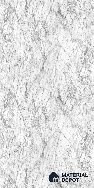 42004 MT White Marble 8 ft x 4 ft Texture Finish Decorative Laminate - 0.8 mm | Suitable for TV Unit, Wardrobe, Kitchen Cabinets