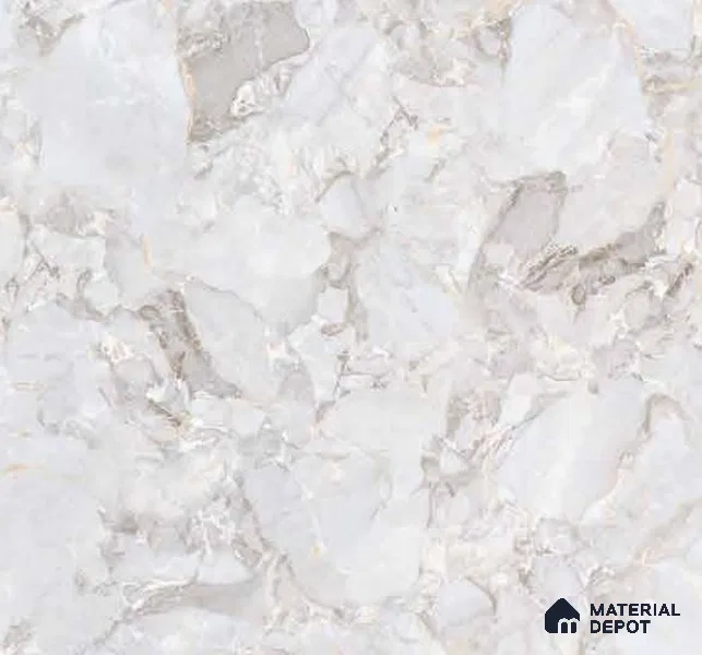 42028 SGL Beverly White 8 ft x 4 ft High Gloss Finish Decorative Laminate - 0.8 mm