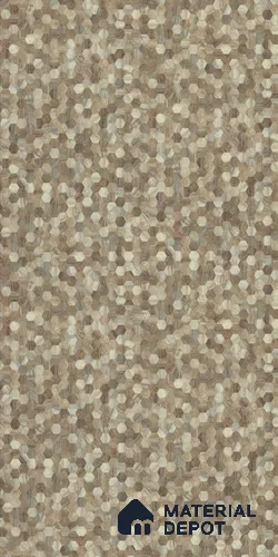 Patterned Look 44723 VNR RH Estoile Wood 8 ft x 4 ft Geometric Texture Finish Decorative Laminate - 1 mm | Suitable for Bedroom, TV Unit, Wardrobe