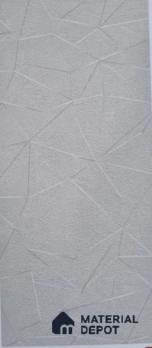Patterned Look 56153 SGL Barely Triangruent 8 ft x 4 ft High Gloss Finish Decorative Laminate - 0.8 mm | Suitable for Bedroom, TV Unit, Wardrobe