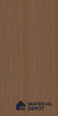 Wooden Look 56181 LLS Warm Walnut Brown 8 ft x 4 ft Texture Finish Decorative Laminate - 0.8 mm