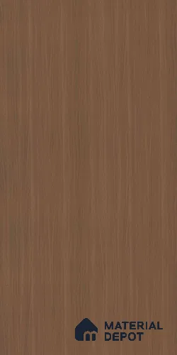 Wooden Look 56181 PLS Warm Walnut Brown 8 ft x 4 ft Texture Finish Decorative Laminate - 0.8 mm