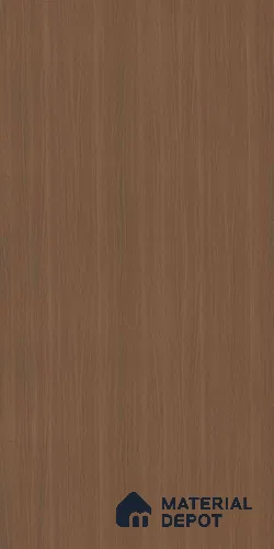 Wooden Look 56181 SF Warm Walnut Brown 8 ft x 4 ft Suede Finish Decorative Laminate - 0.8 mm