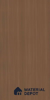 56181 SGL Warm Walnut Brown 8 ft x 4 ft Glossy Finish Decorative Laminate - 0.8 mm