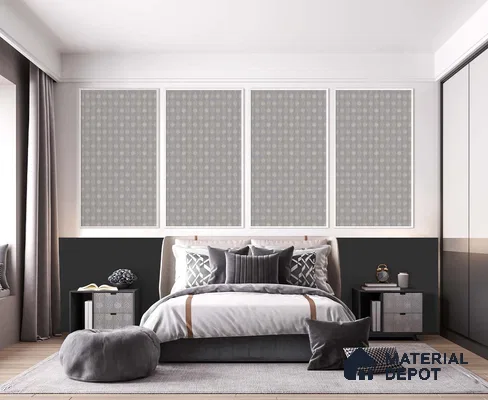 85104 FT Sanskriti Syama 8 ft x 4 ft Feather Touch Matte Finish Sampada Decorative Laminate - 1 mm | Suitable for TV Unit, Wardrobe, Kitchen Cabinets