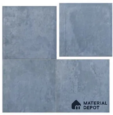 Subway Wall & Floor Tile TL 13457 B Indigo Wash 8 inch x 8 inch Ceramic Matte Finish | Suitable for Living Room, Bathroom, Kitchen, Dining & Highlighter Wall