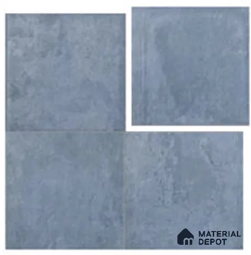 Subway Wall & Floor Tile TL 13457 B Indigo Wash 8 inch x 8 inch Ceramic Matte Finish | Suitable for Living Room, Bathroom, Kitchen, Dining & Highlighter Wall