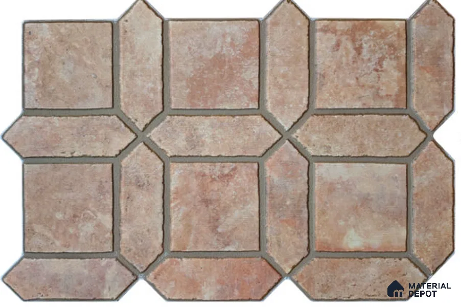 Geometric & Abstracts Look Floor Tile TL 13462  2 ft x 16 inch Matte Finish Porcelain Tile - 12 mm
