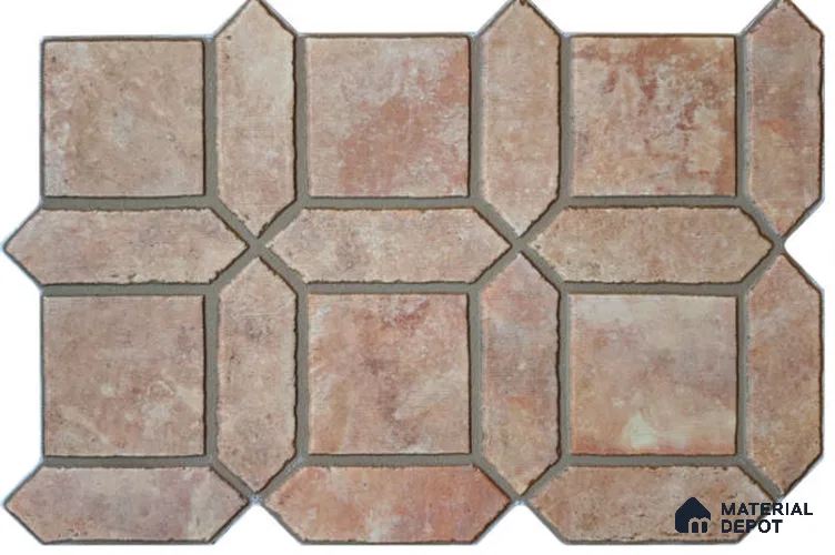 Geometric & Abstracts Look Floor Tile TL 13462 2 ft x 16 inch Matte Finish Porcelain Tile - 12 mm