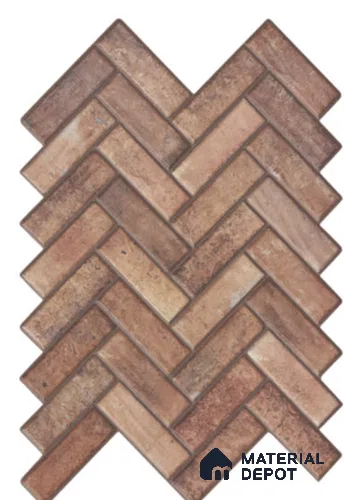 Brick Look Floor & Wall Tile TL 13458  2 ft x 16 inch Matte Finish Porcelain Tile - 9 mm