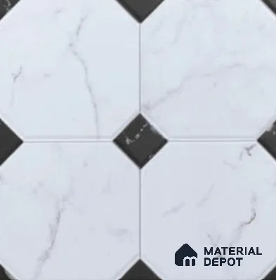 Moroccans Look Floor Tile TL 13464  29 inch x 29 inch Matte Finish Porcelain Tile - 9 mm