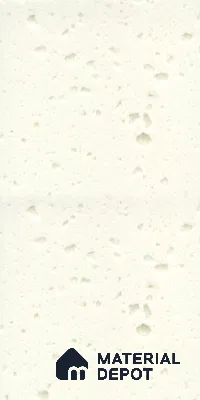 C001 Merino Hanex Cubic White 8 ft x 2.5 ft Corian Solid Surface - 6 mm