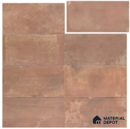 Subway Look Wall Tile TL 13461 G  11 inch x 6 inch Matte Finish Porcelain Tile - 9 mm