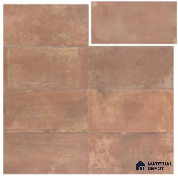 Subway Look Wall Tile TL 13461 G 11 inch x 6 inch Matte Finish Porcelain Tile - 9 mm