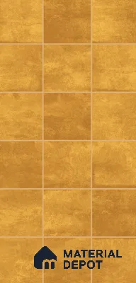 Faux Subway Wall Tile TL 11393 B Golden Amber Grid 2 ft x 1 ft Glossy Finish Ceramic Tile - 9 mm | Suitable For Kitchen Backsplash, Bathroom & Basin Accent
