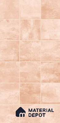 Faux Subway Wall Tile TL 11393 C Pink Amber Grid 2 ft x 1 ft Glossy Finish Ceramic Tile - 9 mm | Suitable For Kitchen Backsplash, Bathroom & Basin Accent