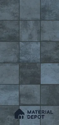 Faux Subway Wall Tile TL 11393 D Twilight Grid 2 ft x 1 ft Glossy Finish Ceramic Tile - 9 mm | Suitable For Kitchen Backsplash, Bathroom & Basin Accent
