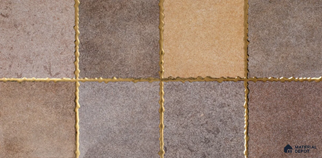 Stone Look Wall Tile TL 11363 B 222 Gold Dark 2 ft x 1 ft Glossy Finish Ceramic Tile - 9 mm