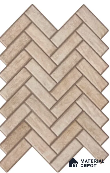 Brick Look Floor & Wall Tile TL 13458 D  2 ft x 16 inch Matte Finish Porcelain Tile - 9 mm