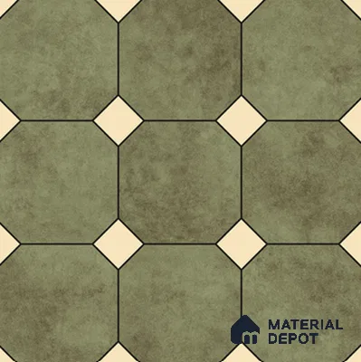 Hexagonal Look Floor & Wall Tile TL 11380 D 6626 2 ft x 2 ft Matte Finish Porcelain Tile - 9 mm