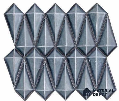 Mosaic Look Wall Tile TL 13193 B GM 62 15 inch x 12 inch Glossy Finish Ceramic Tile - 9 mm