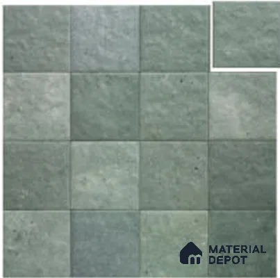 Subway Look Wall Tile TL 13461 C  6 inch x 6 inch Matte Finish Porcelain Tile - 9 mm