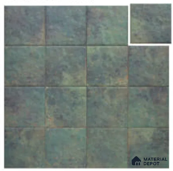 Subway Look Wall Tile TL 13461 E 6 inch x 6 inch Matte Finish Porcelain Tile - 9 mm