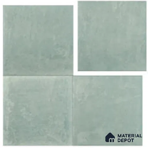 Subway Wall & Floor Tile TL 13457 C Mint Patina 8 inch x 8 inch Ceramic Matte Finish | Suitable for Living Room, Bathroom, Kitchen, Dining & Highlighter Wall