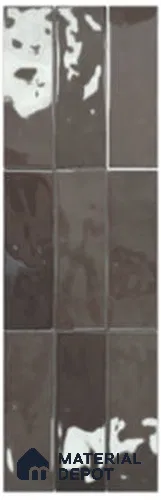 Subway & Backsplash Look Wall Tile TL 13470 B  8 inch x 2.5 inch Glossy Finish Porcelain Tile - 9 mm