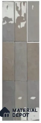 Subway & Backsplash Look Wall Tile TL 13470  8 inch x 2.5 inch Glossy Finish Porcelain Tile - 9 mm