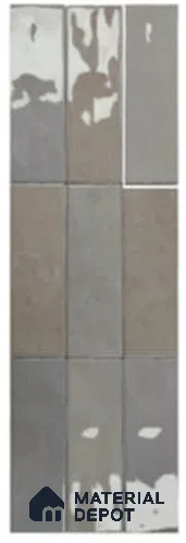 Subway & Backsplash Look Wall Tile TL 13470  8 inch x 2.5 inch Glossy Finish Porcelain Tile - 9 mm