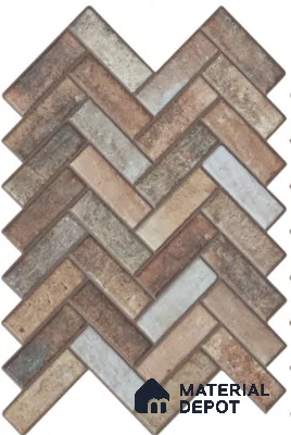 Brick Look Floor & Wall Tile TL 13458 B  2 ft x 16 inch Matte Finish Porcelain Tile - 9 mm