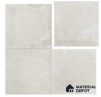 Subway Wall & Floor Tile TL 13457 Pearl Ash 8 inch x 8 inch Ceramic Matte Finish | Suitable for Living Room, Bathroom, Kitchen, Dining & Highlighter Wall
